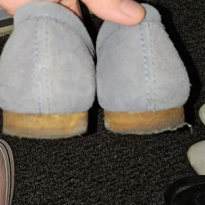 [BUNJANG] Clarks Originals Blue Suede Loafer / 클락스 오리지널 블루 스웨이드 로퍼