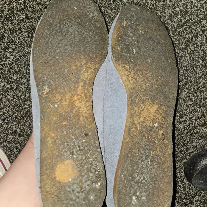 [BUNJANG] Clarks Originals Blue Suede Loafer / 클락스 오리지널 블루 스웨이드 로퍼