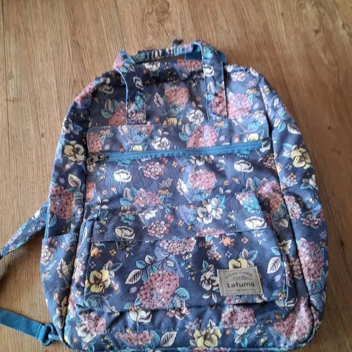 [BUNJANG] Lapuma Floral Backpack / 라푸마꽃무늬 백팩
