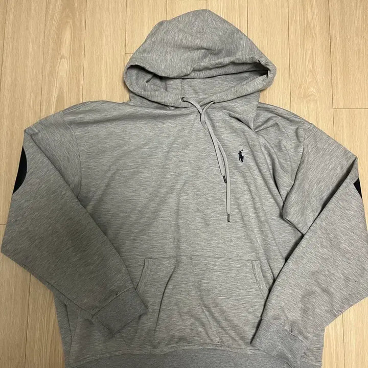 [BUNJANG] Polo Gray Hoodie / 폴로 그레이후드티