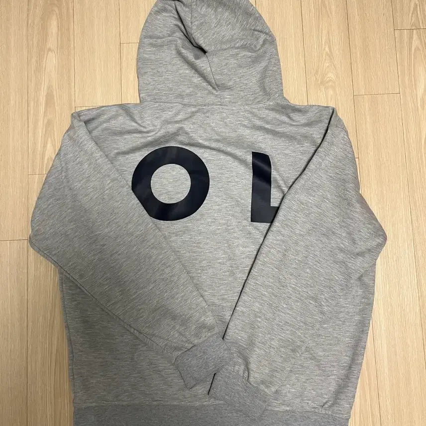 [BUNJANG] Polo Gray Hoodie / 폴로 그레이후드티