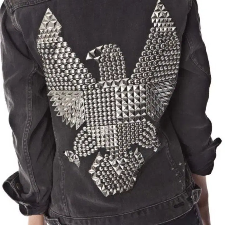 [BUNJANG] DKZ Ksubi Eagle Replica Denim Jacket / KSUBI 수비 이글 레플리카 데님 스터드 자켓 재킷 독수리 청