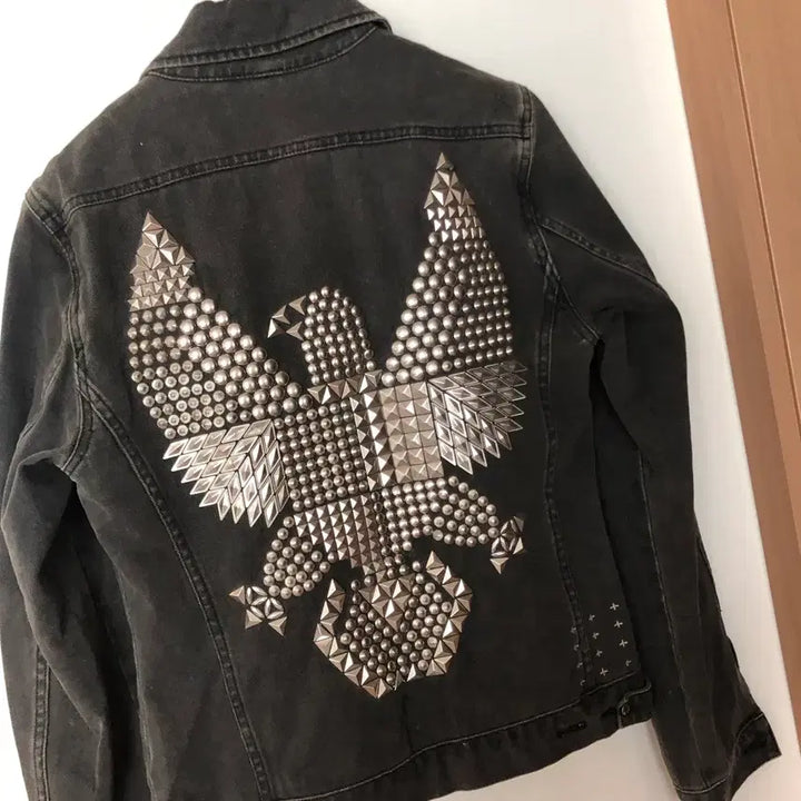 [BUNJANG] DKZ Ksubi Eagle Replica Denim Jacket / KSUBI 수비 이글 레플리카 데님 스터드 자켓 재킷 독수리 청