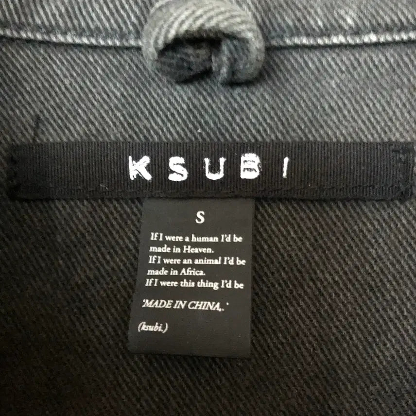 [BUNJANG] DKZ Ksubi Eagle Replica Denim Jacket / KSUBI 수비 이글 레플리카 데님 스터드 자켓 재킷 독수리 청