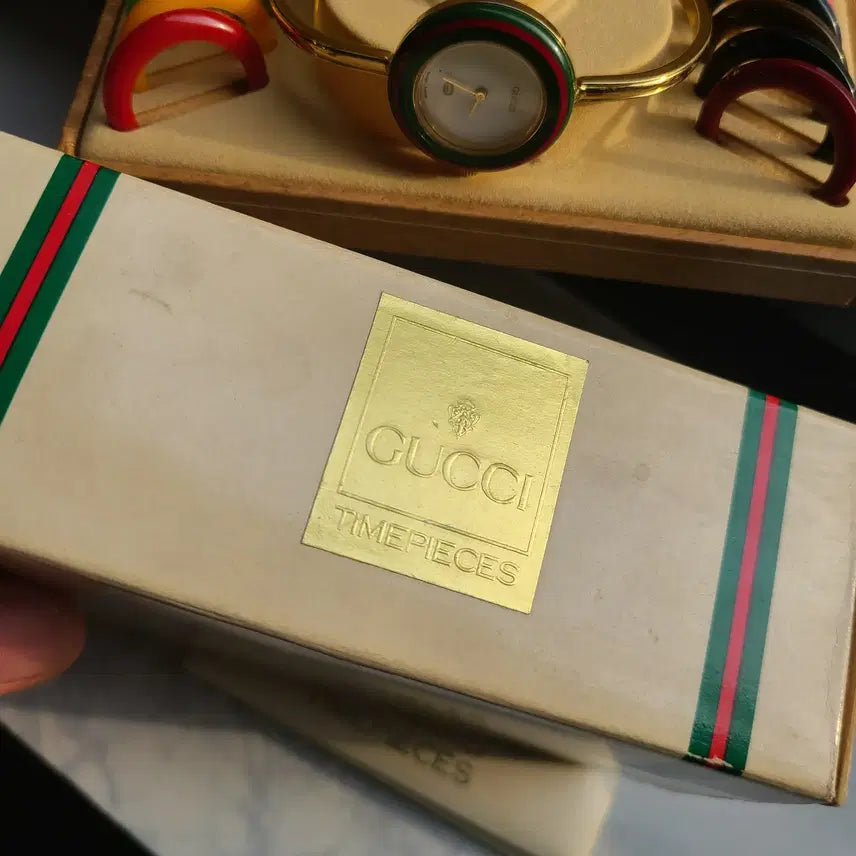 [BUNJANG] Gucci Classic Ring Watch / [정품] 구찌 클래식 링워치 링시계 금장 여성용