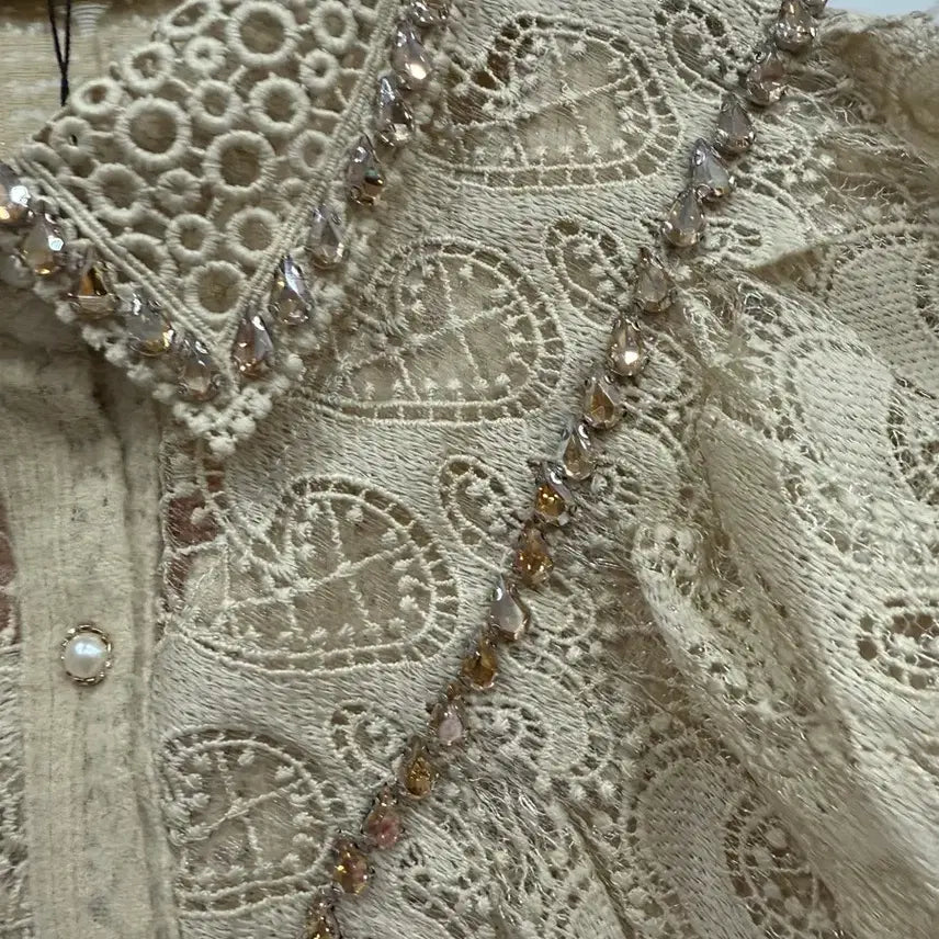 [BUNJANG] Lace Blouse / 여성 레이스 블라우스 55반까지