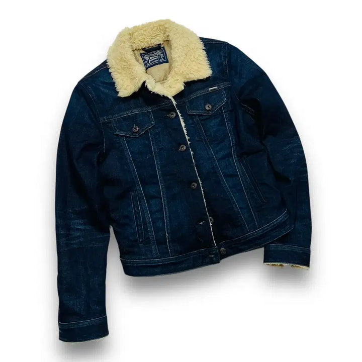 [BUNJANG] Diesel Sherpa Slim Vintage Denim Jacket / 디젤 쉐르파 슬림 빈티지 데님 자켓