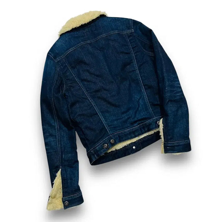 [BUNJANG] Diesel Sherpa Slim Vintage Denim Jacket / 디젤 쉐르파 슬림 빈티지 데님 자켓