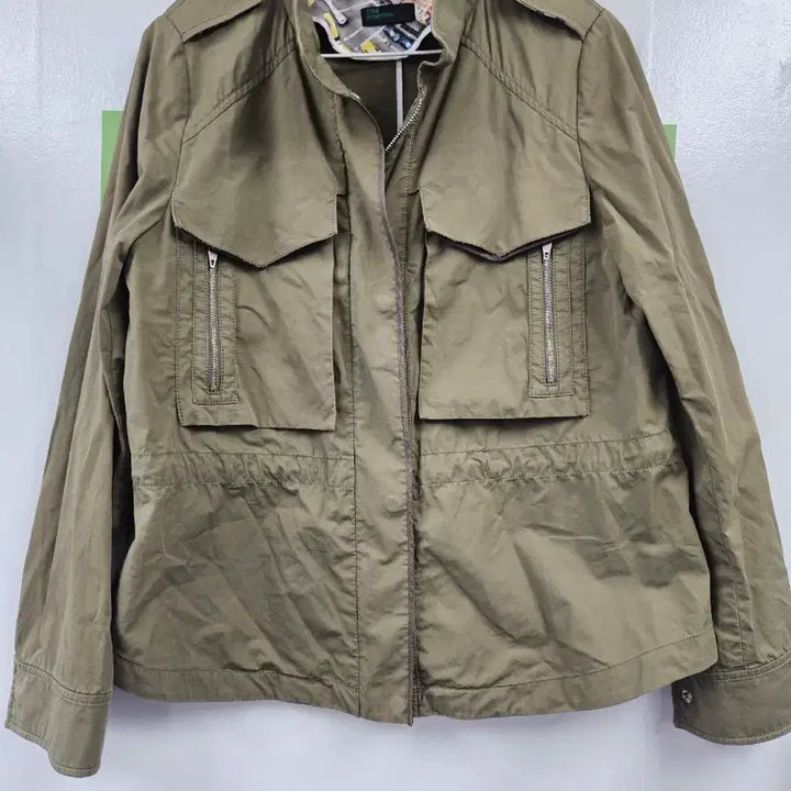 [BUNJANG] Benetton Khaki Jacket / 베네통 카키색 야상 점퍼
