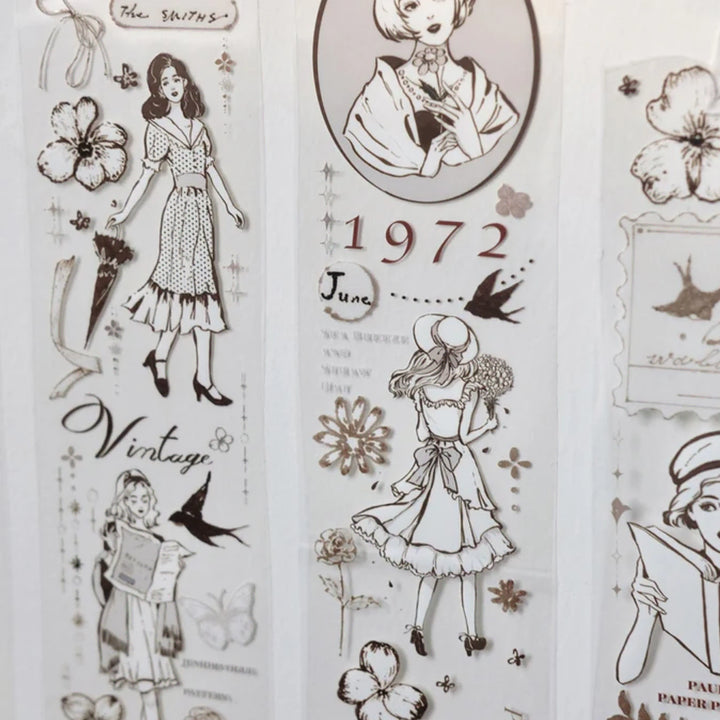 [BUNJANG] Freckle Tea Vol. 2 Masking Tape / 주근깨차 frecklestea vol2. 인물 꽃마테 PET마테 소분