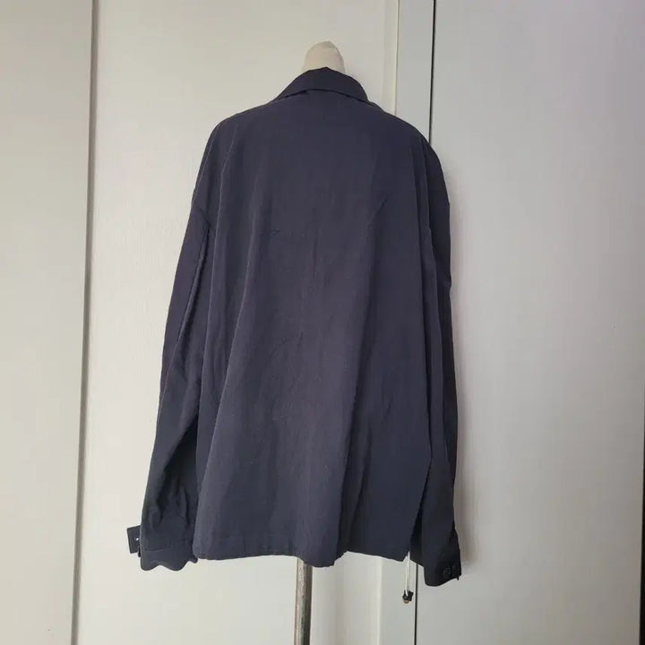 [BUNJANG] Politeiru Navy Pocket Cotton Jacket / 폴리테루 간지나는 네이비 포켓 면 자켓 3