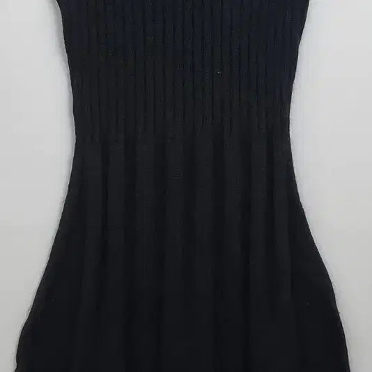 [BUNJANG] LUI CHANTANT Black Knit Wool Dress [S] / LUI CHANTANT 블랙 니트 원피스 [S] 블랙 반팔 니트울원피스