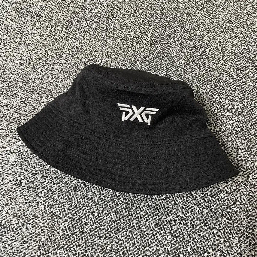 [BUNJANG] PXG Black Bucket Hat / 빈티지9. PXG 피엑스지 블랙 버킷햇 고어텍스 모자 벙거지