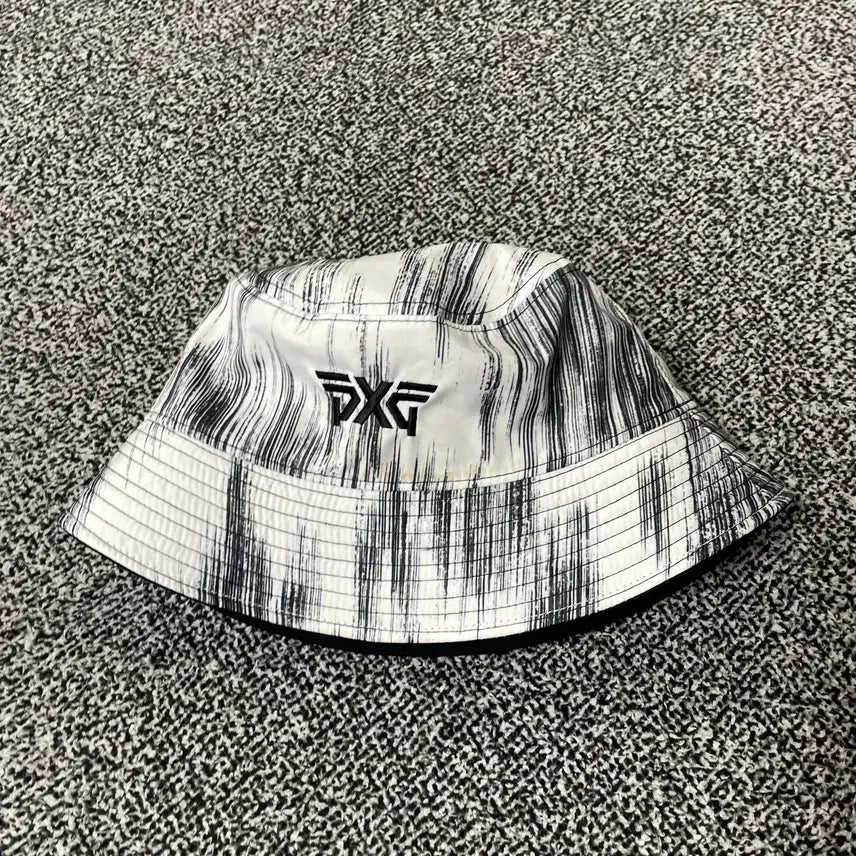 [BUNJANG] PXG Black Bucket Hat / 빈티지9. PXG 피엑스지 블랙 버킷햇 고어텍스 모자 벙거지