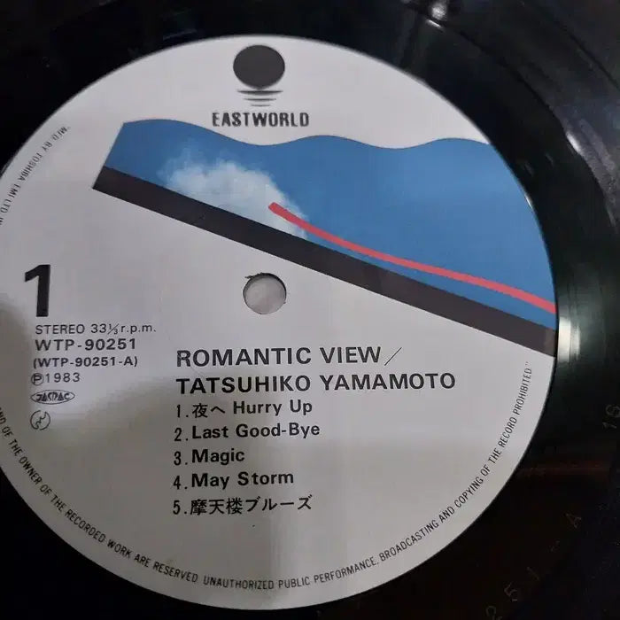 [BUNJANG] Tatsuhiko Yamamoto Romantic View 1983 Vinyl Record / 민트급 엘피/월드 뮤직 - 야마모토 타츠히코/로맨틱 뷰