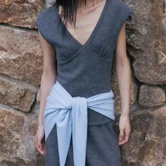 [BUNJANG] Monoha Sleeves Top (New) / 모노하 슬리브탑(새상품)