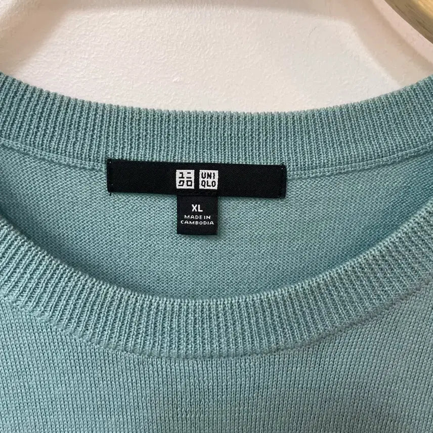 [BUNJANG] XL Knit Top / 유니클로 반팔 니트 XL