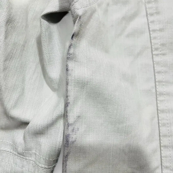 [BUNJANG] SCHLUSSEL White Paint Two-Way Jacket / SCHLUSSEL white paint two-way jacket