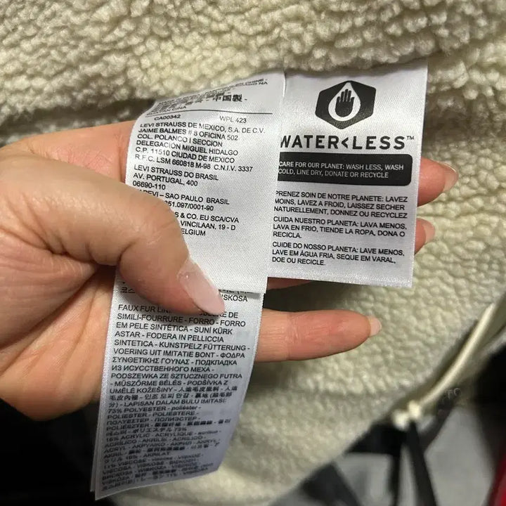 [BUNJANG] Levi's Premium Denim Jacket / 리바이스 프리미엄 후드 양털 데님 청자켓 M