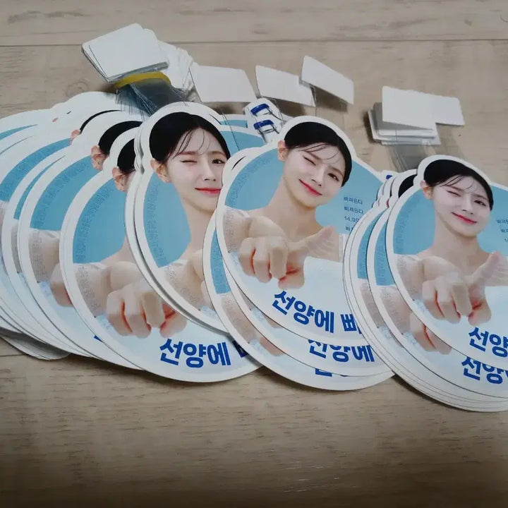 [BUNJANG] (G)I-DLE Miyeon Soju Sticker Bundle Set / 선양소주 미연 스티커 70개 일괄가격
