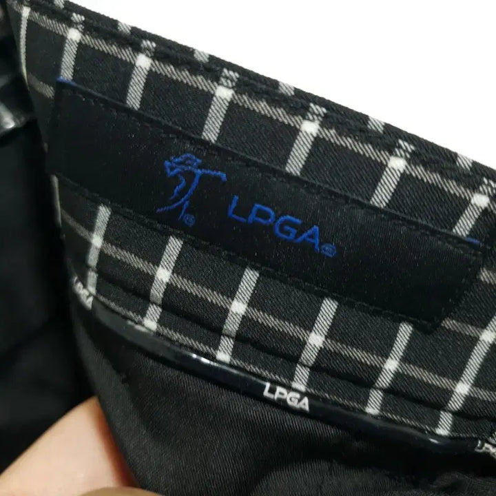 [BUNJANG] LPGA Golf Check Pants / LPGA 골프 체크 팬츠 30_S1712