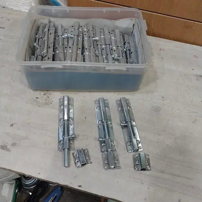 [BUNJANG] Yeongjin Odoshi King-Size Deadbolt Lock Set (Unused, Boxed) / 미사용 영진 오도시 왕대 문 잠금 장치 1박스 일괄