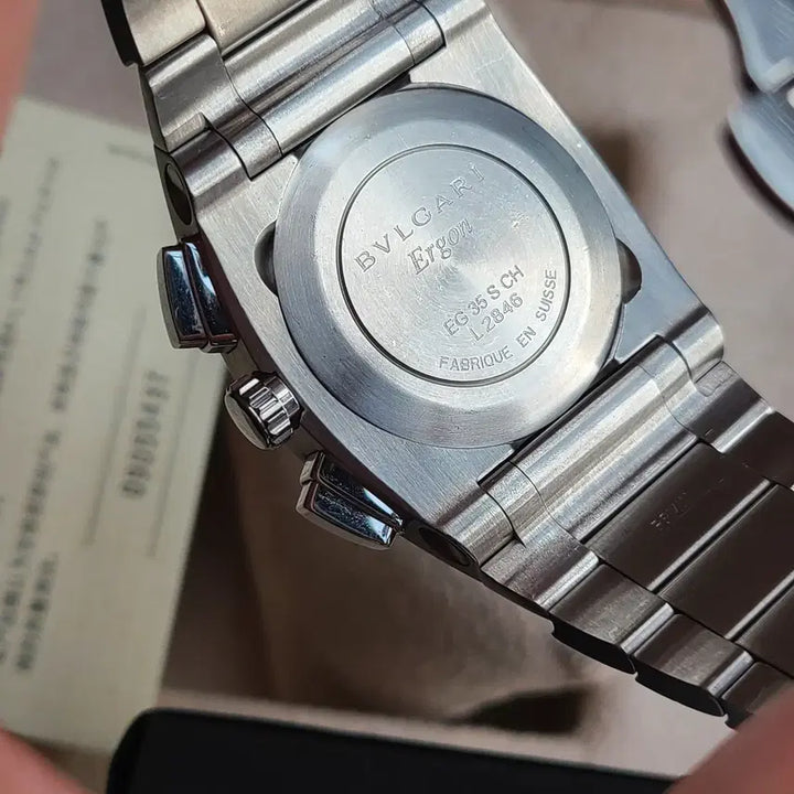 [BUNJANG] Bulgari Ergon Chronograph Automatic Watch / [정품] 불가리 에르곤 크로노그래프 오토메틱 남성용
