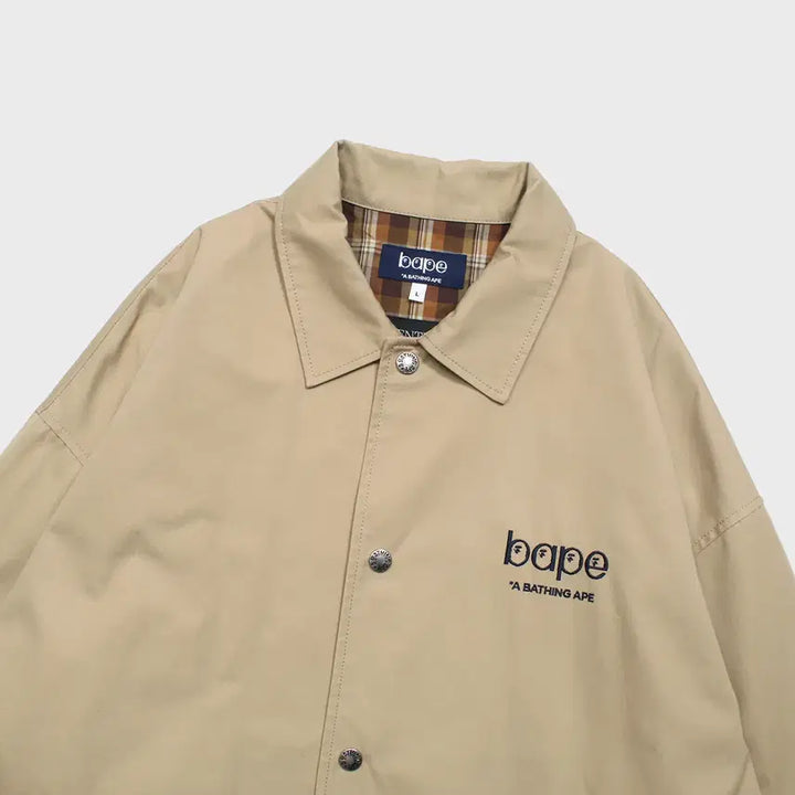 [BUNJANG] Bape Coach Jacket / bape 베이프 코치자켓