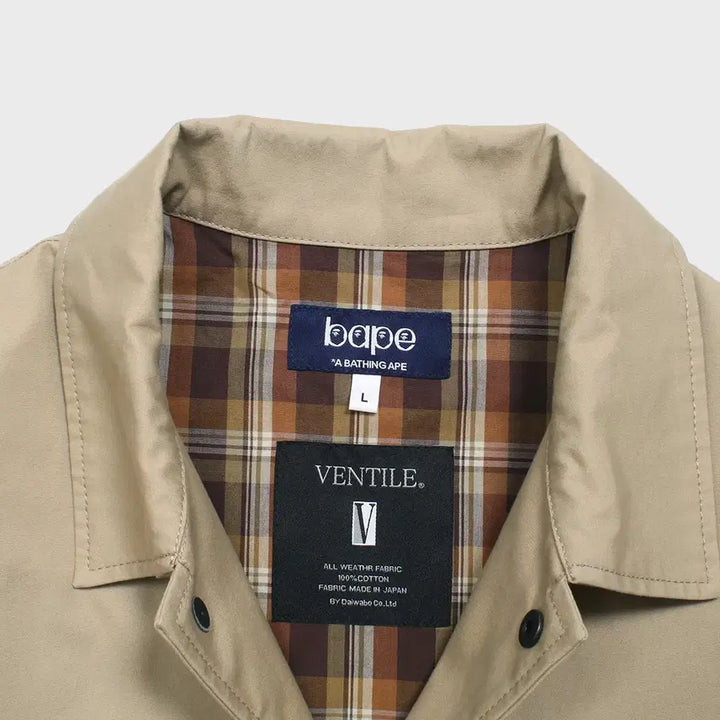 [BUNJANG] Bape Coach Jacket / bape 베이프 코치자켓