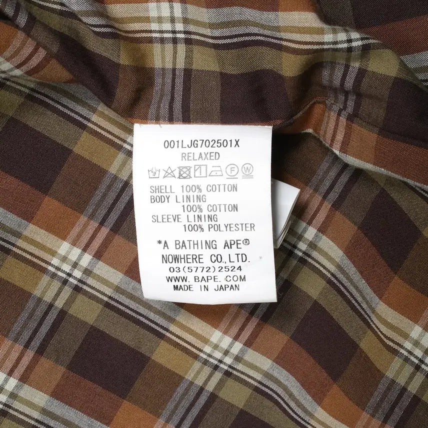 [BUNJANG] Bape Coach Jacket / bape 베이프 코치자켓