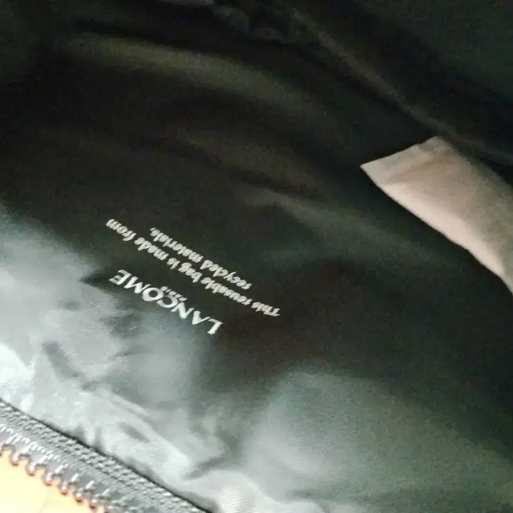 [BUNJANG] Lancome Black Crescent Crossbody Bag / 랑콤 블랙 반달 크로스백