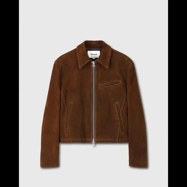 [SOLD OUT] 토니웩 디트로이트 스웨이드 블루종 자켓 브라운 xl