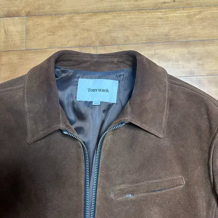 [SOLD OUT] 토니웩 디트로이트 스웨이드 블루종 자켓 브라운 xl