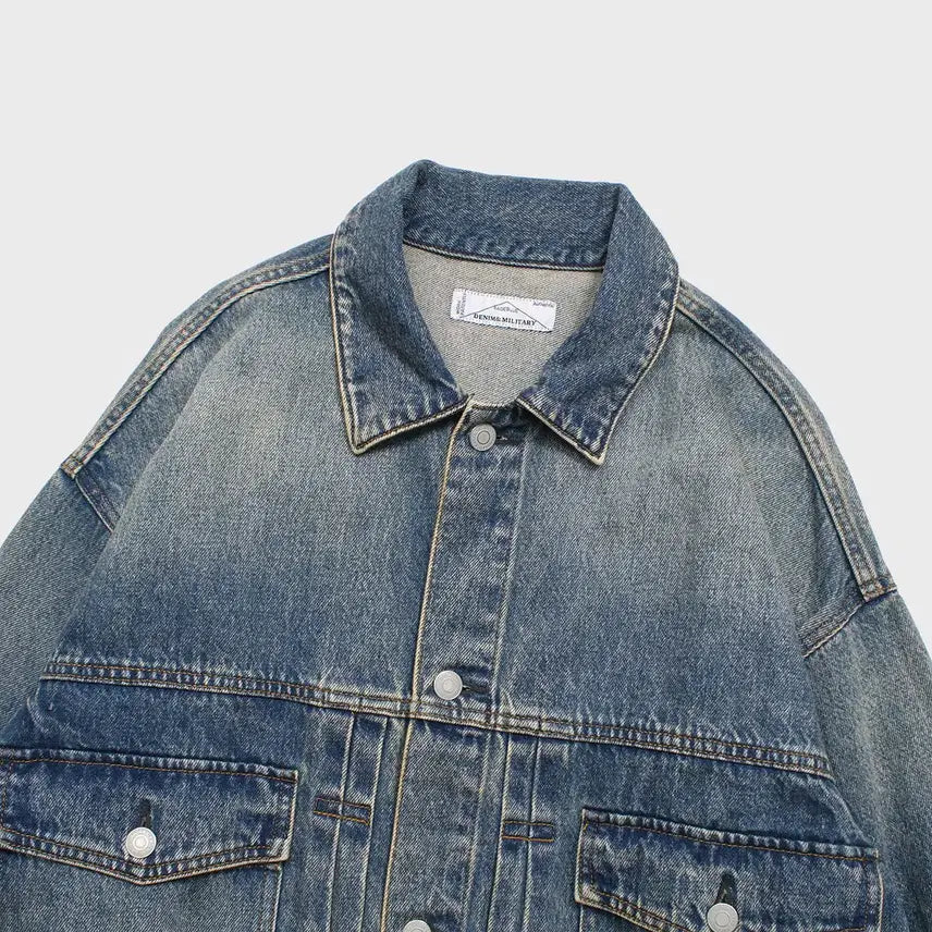 [BUNJANG] RAGEBLUE Denim Jacket / RAGEBLUE 데님자켓