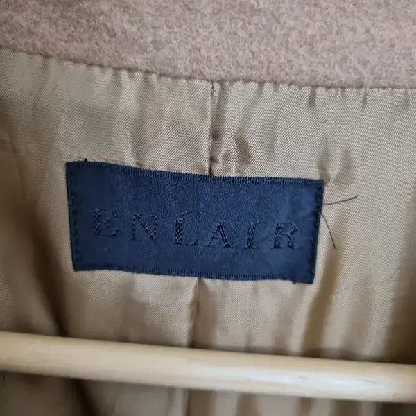 [BUNJANG] ENLAIR Double Button Camel Long Coat / ENLAIR  더블버튼 카멜 롱코트 [F] 여성 카멜 롱코트 / 더플코트