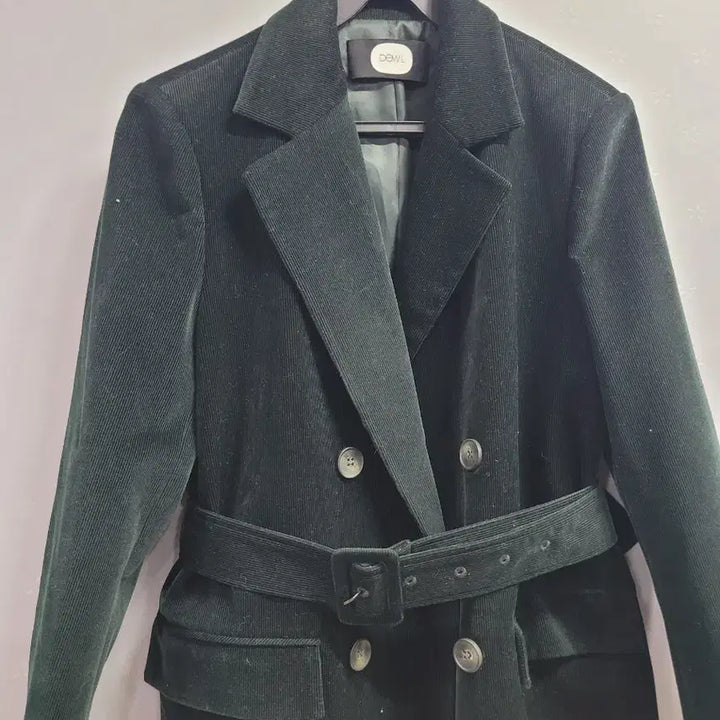 [BUNJANG] DEWL Corduroy Jacket / 55)DEWL 벨트 코듀로이 자켓