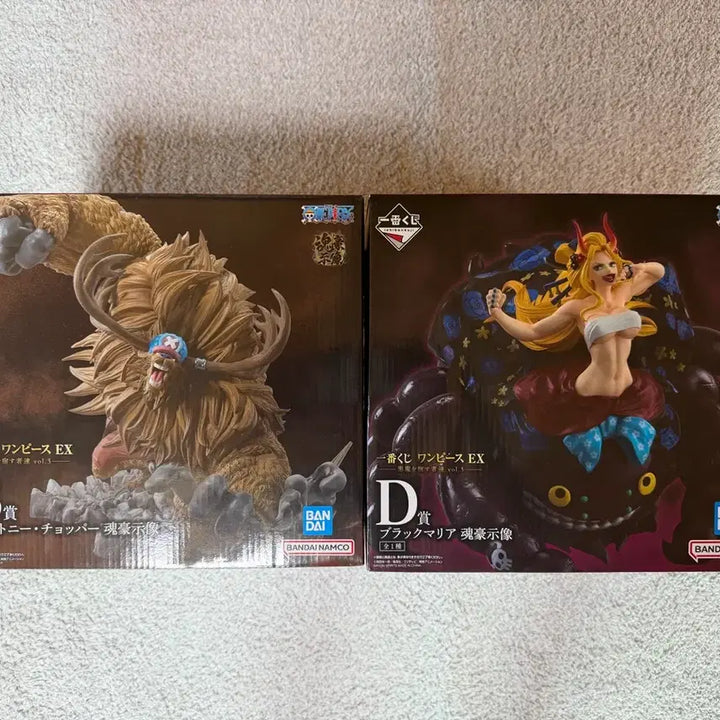 [BUNJANG] One Piece B & D Figure (Sealed) / [원피스피규어] 악마를 품은자들 B상, D상 (미개봉 내수용)