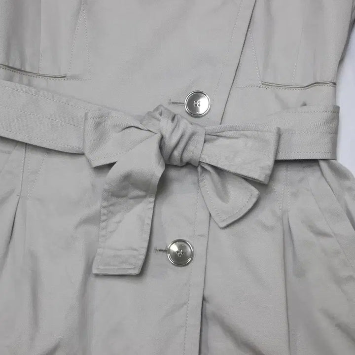 [BUNJANG] Club Monaco Women's Belted Spring Coat / 클럽모나코 여성 84-90-165 벨티드 춘추 코트 좋음