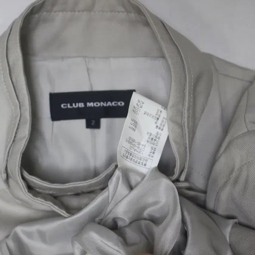 [BUNJANG] Club Monaco Women's Belted Spring Coat / 클럽모나코 여성 84-90-165 벨티드 춘추 코트 좋음