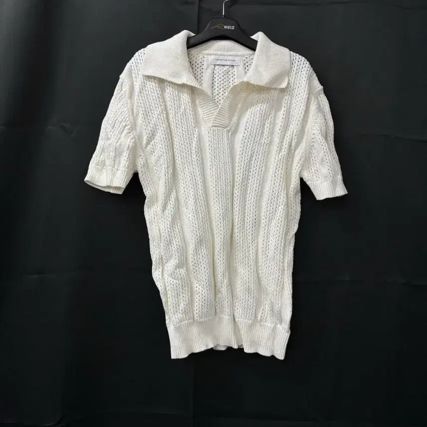 [BUNJANG] Undertheocean Knit T-shirt / <만원빈티지> 최저가 보장!! Undertheocean 니트 반팔티(얼룩