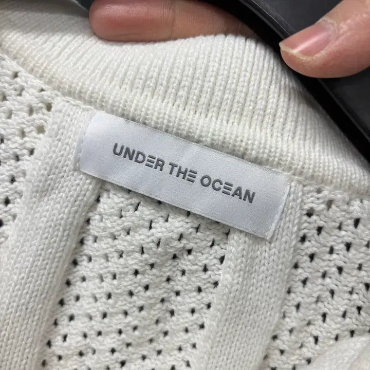 [BUNJANG] Undertheocean Knit T-shirt / <만원빈티지> 최저가 보장!! Undertheocean 니트 반팔티(얼룩