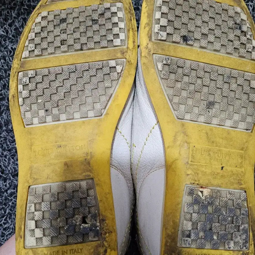 [BUNJANG] Louis Vuitton White Sneakers / 루이비통 화이트 스니커즈 운동화