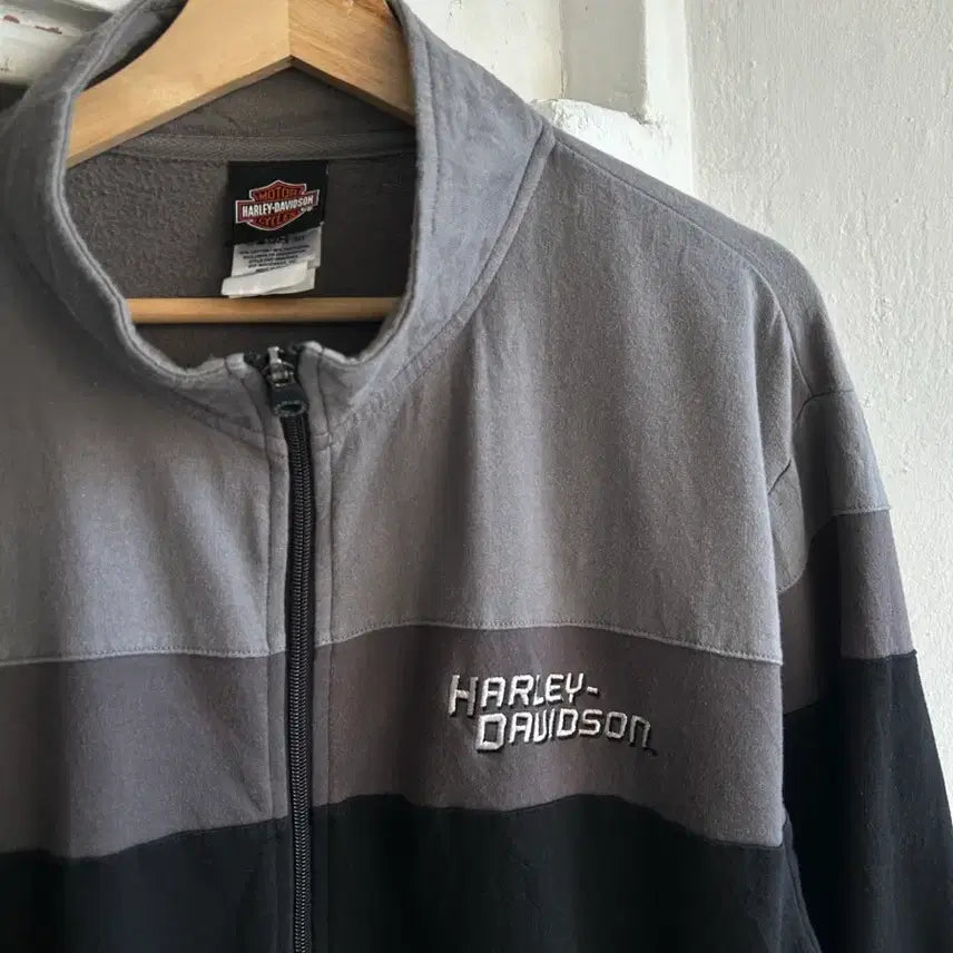 [BUNJANG] Harley-Davidson Sweatshirt Jacket / 할리데이비슨 스웻집업자켓3XL