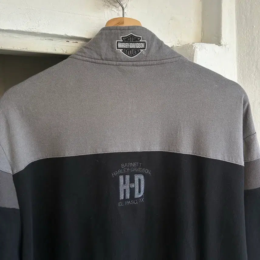 [BUNJANG] Harley-Davidson Sweatshirt Jacket / 할리데이비슨 스웻집업자켓3XL