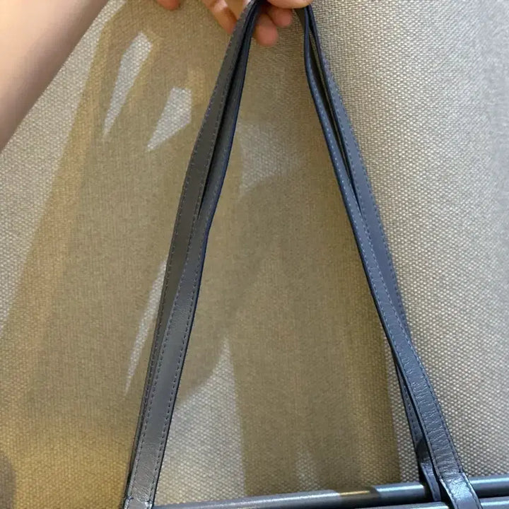 [BUNJANG] TUTTI Parallel Bag Blue / 투티에 파라렐백 블루 변색 그레이