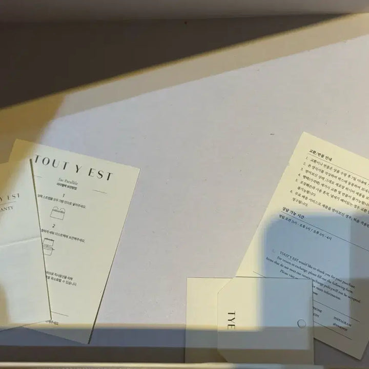 [BUNJANG] TUTTI Parallel Bag Blue / 투티에 파라렐백 블루 변색 그레이