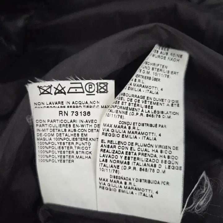 [BUNJANG] SPORTMAX CODE Shirred Goose Down Padded Jacket / SPORTMAX CODE 스포트막스 코드 셔링 구스다운 패딩