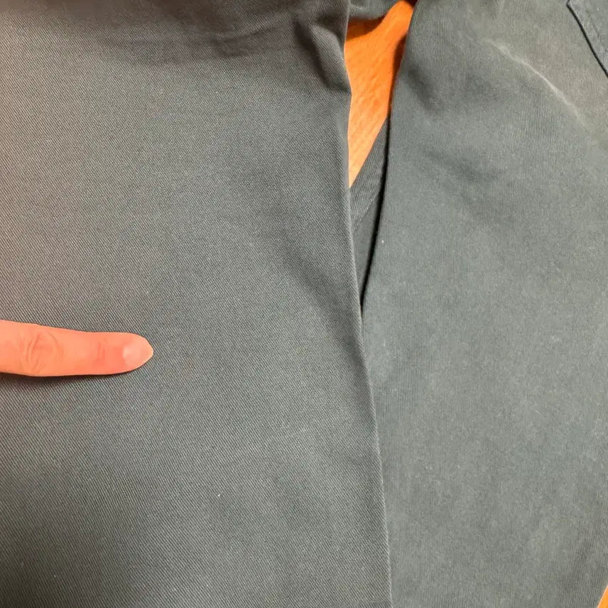 [BUNJANG] Maison Margiela Slim Pants / [48] 프랑스구매 마르지엘라 면 캐시미어 그린 슬림팬츠