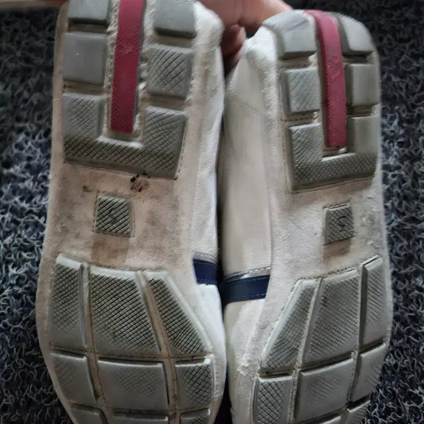 [BUNJANG] Prada White Sneakers / 프라다 화이트 스니커즈 운동화