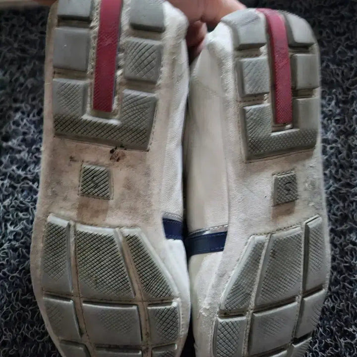 [BUNJANG] Prada White Sneakers / 프라다 화이트 스니커즈 운동화